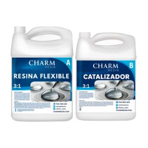 RESINA FLEXIBLE 3:1 - Ideal para realzar stickers con un acabado flexible, resistente y de alta transparencia. Datos Técni...